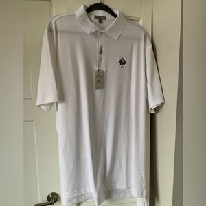 Peter Millar performance golf shirt